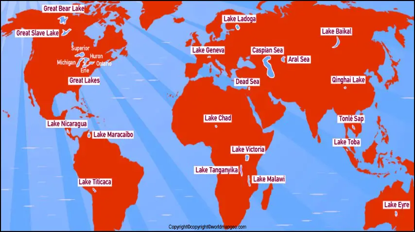 lake balkhash world map