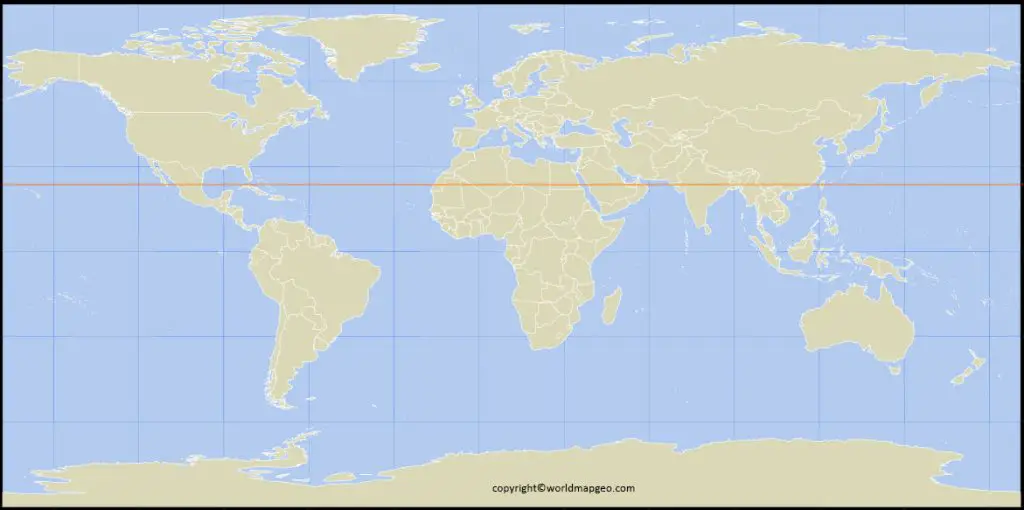 Tropic of Cancer Map with Earth Map in PDF