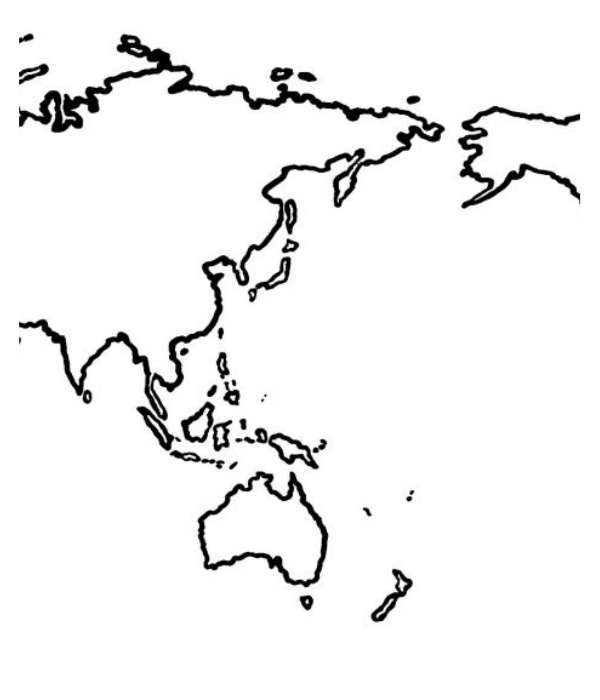 Outline World Map