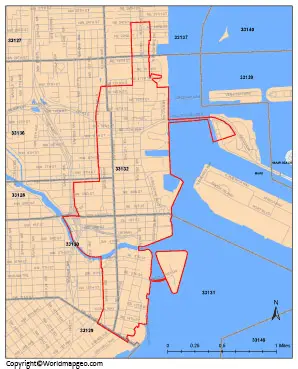 Miami Zip Code Map