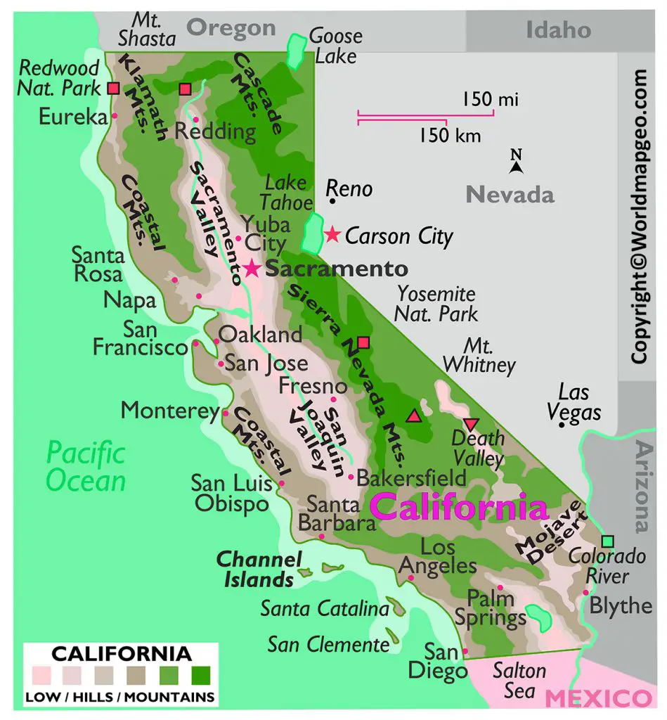 California Zip Code Map [Northern & Southern Zip Code Map]