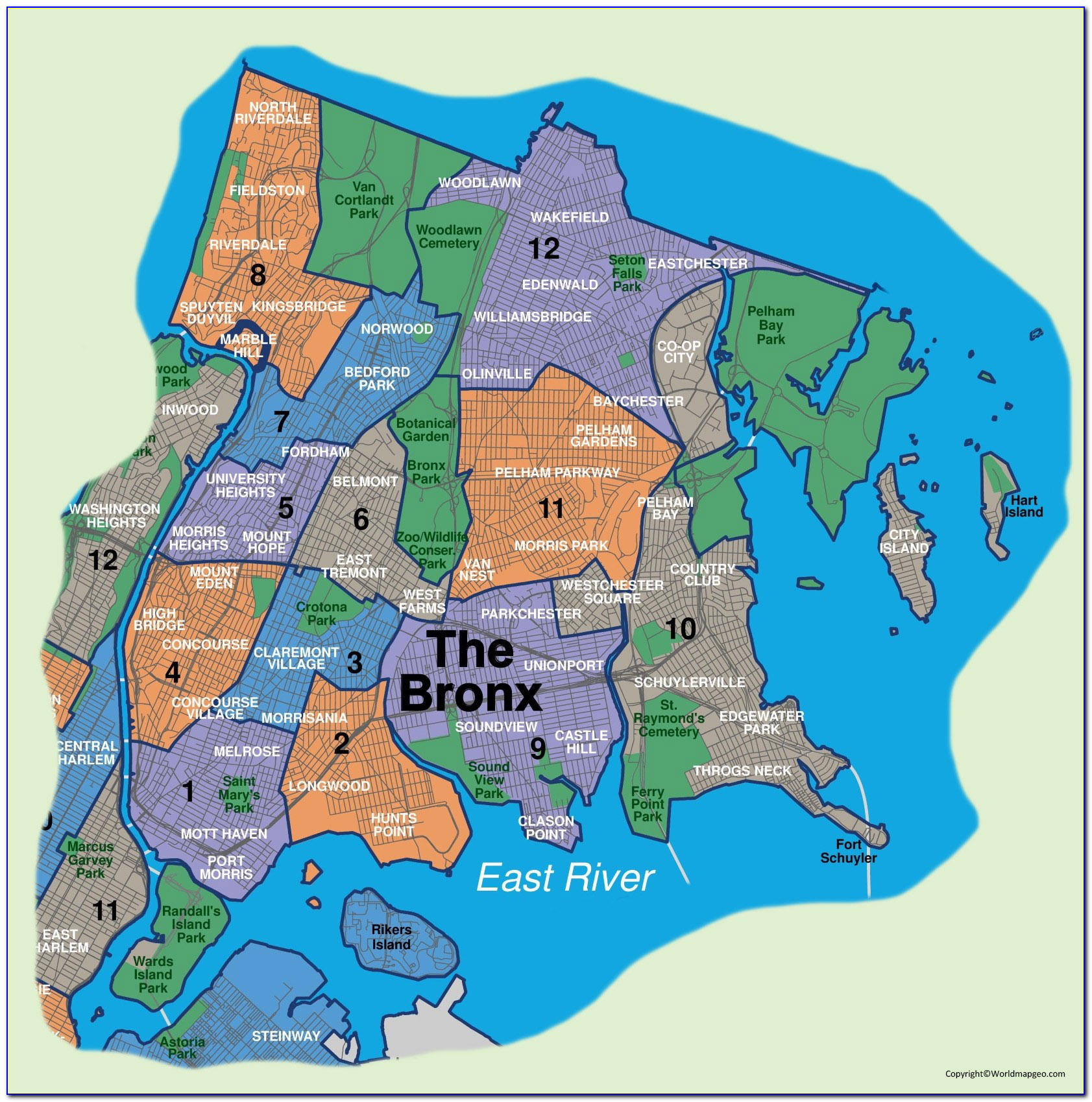 Bronx Zoo Map [Printable Map of Bronx Zoo in PDF]