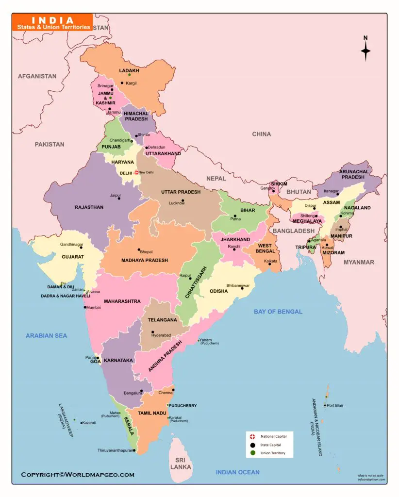 India Political Map