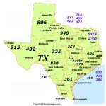 Texas Zip Code Map - Texas Map by Zip Codes [Printable Pdf]